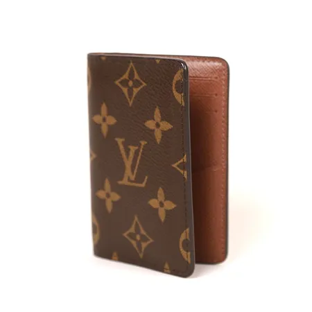  Plånbok, Louis Vuitton, Pocket Organizer, modell M60502, monogrammönster, dustbag, kartong, och kvitto och påse, ca 7,5x11cm, smärre bruksslitage.    