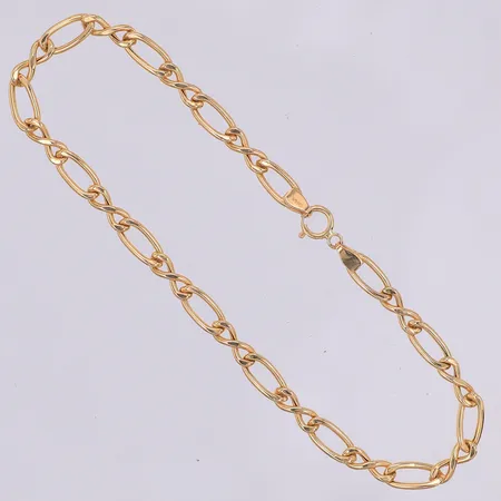 Armband, 19,2cm, bredd 3-4mm, 18K Vikt: 2 g