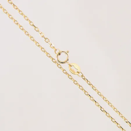Kedja Ankar, längd 39/41/44cm, bredd 1,2mm, 18K Vikt: 2,4 g