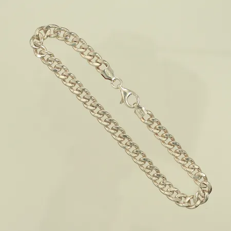 Armband, pansar, längd 19cm, bredd 5mm, Silver 925/1000, 12,5g Vikt: 12,5 g