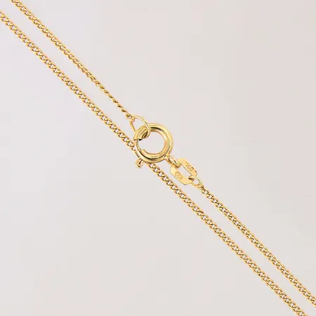 Kedja Pansar, längd 42cm, bredd 1,1mm, 18K  Vikt: 2,1 g