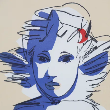 Tavla, litografi, Torsten Jurell, signerad och numrerad 82/110, bildyta, 27x18cm, ej examinerad ur ram. Skickas med postpaket.