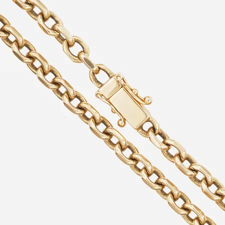 Kedja, Ankar, 55cm, bredd 5mm, 18K Vikt: 49,9 g