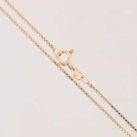 Kedja Venezia, längd 38cm, bredd 1mm, 18K Vikt: 3 g