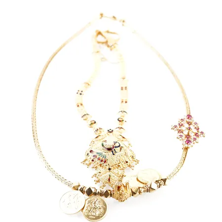 Diverse guld, 22k Vikt: 293 g