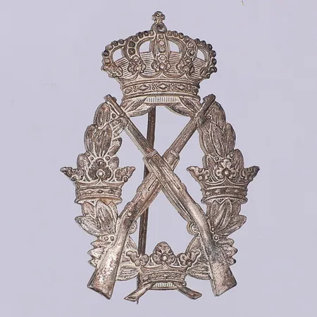 Medalj/brosch, 35mm, Sporrong år 1946, 830/1000 silver Vikt: 6,8 g