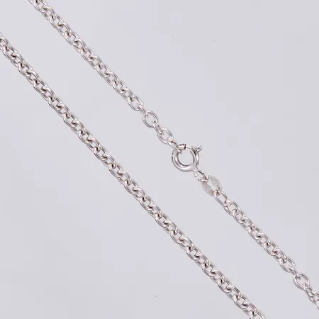 Kedja Ankar, längd ca 45,5cm, bredd ca 2mm, ITALY, 925/1000 silver  Vikt: 8,6 g