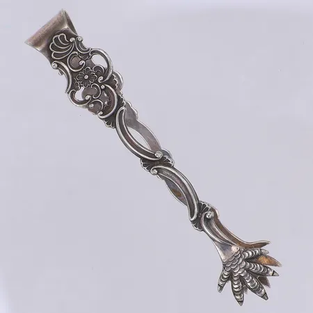 Sockertång, modell Oldemor, 9cm, Marthinsen, Norge, 830/1000 silver Vikt: 15,3 g