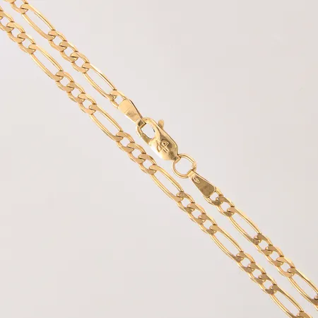 Kedja Figaro, längd 51cm, bredd 3mm, Balestra, 18K Vikt: 8,8 g