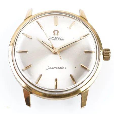 Herrur Omega Seamaster Automatic, Ø34mm, gulmetall.