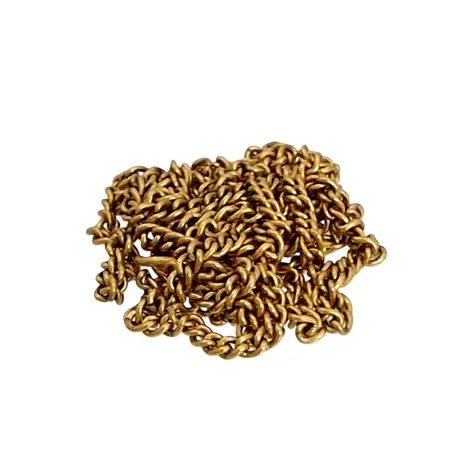 Halskedja Pansar, 18K guld, defekt Vikt: 1,4 g