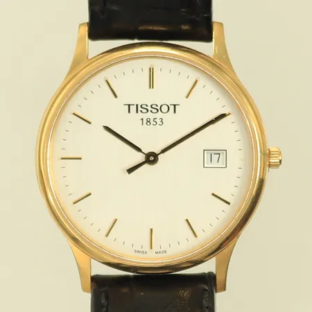 Herrur, Tissot 1853, quartz, 18K, Ø33mm, 33,1g bruttovikt