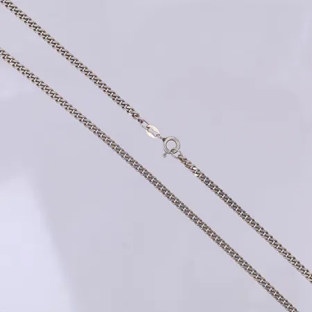 Kedja, Pansar, 40,5cm, bredd 2,5mm, 925/1000 silver Vikt: 7,7 g