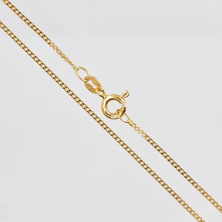 Kedja Pansar, 45cm, bredd 1,3mm, 18K Vikt: 2,3 g