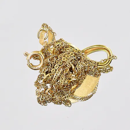 Diverse guld, trasigt, 18K Vikt: 3,1 g