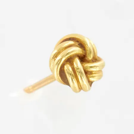 Ett örhänge Ø7mm, saknar stopp, 18K  Vikt: 0,8 g