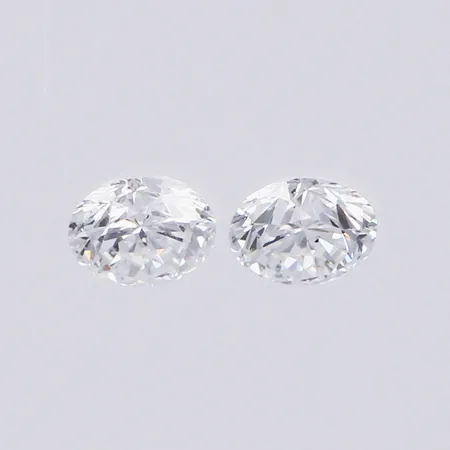 Lösa diamanter ca 2x0,20ct TW/VS