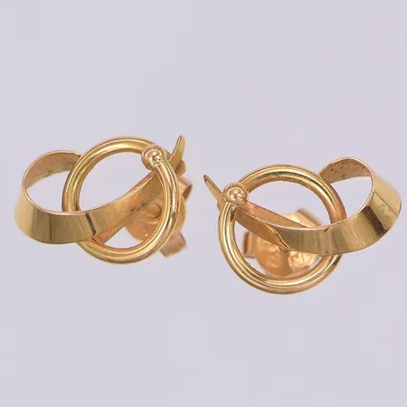 Ett par örhängen, 15mm, Karana, 18K Vikt: 1,9 g