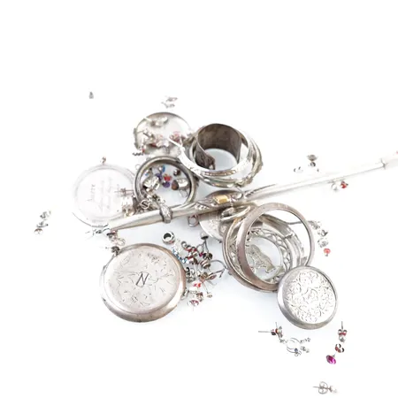 Diverse silver Vikt: 141 g