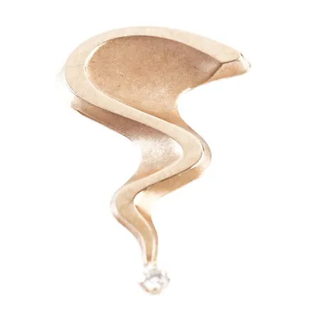 Hänge, 25mm x 18mm, 18k Vikt: 1,5 g