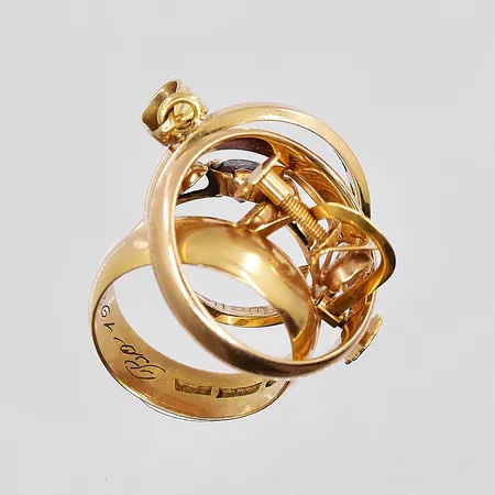 Diverse guld, gravyrer, defekter, 18K Vikt: 13,9 g