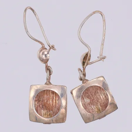 Ett par örhängen, 35mm, Ailio år 1977, 925/1000 silver Vikt: 2,5 g