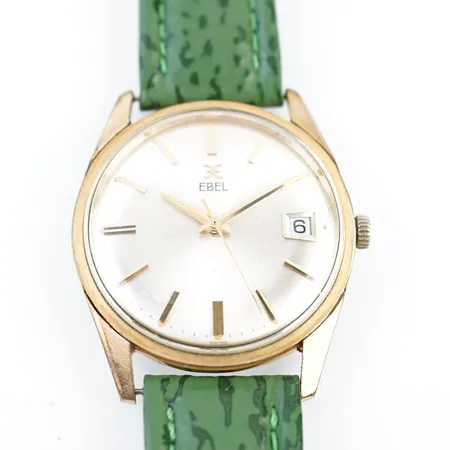 Herrur Ebel, gulmetall, Ø34m. manuell.