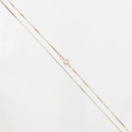 Kedja Venezia, längd 39cm, bredd 1mm, 18K  Vikt: 2,6 g