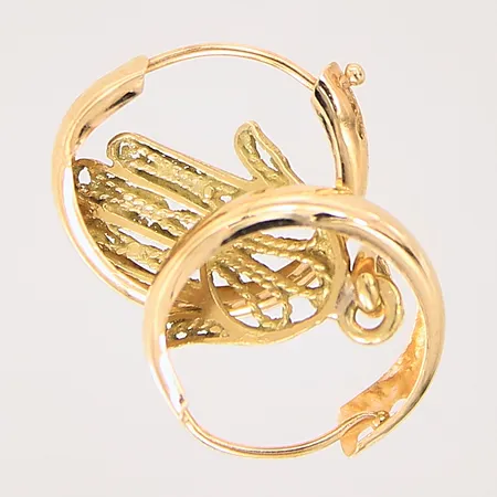 Diverse guld, buckligt, skadat, 18K Vikt: 1,2 g