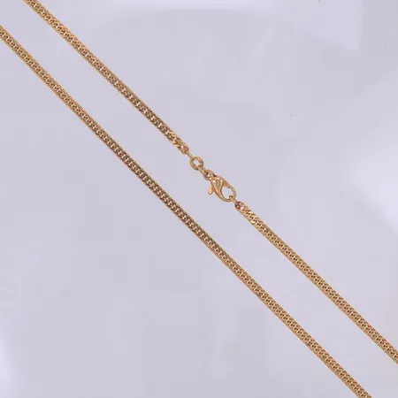 Kedja, Pansar, 50cm, bredd 3mm, Balestra, 18K Vikt: 15,8 g
