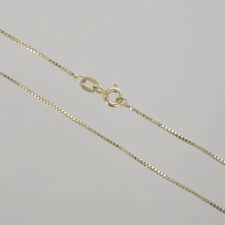 Halskedjan venezia, längd 40 cm, 18k Vikt: 2,2 g