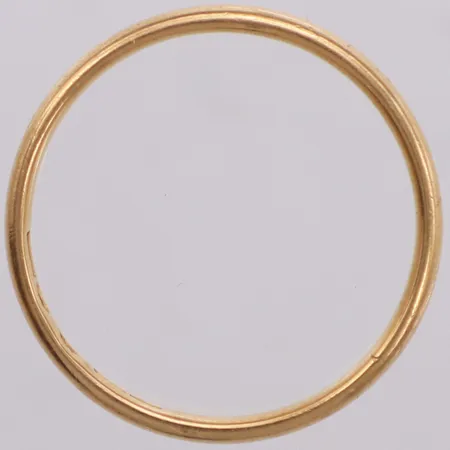 Ring, stl 19, bredd 2,6mm, Rabber K, Stockholm, 18K Vikt: 2,8 g