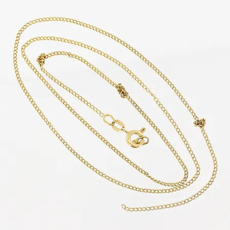 Kedja Pansar, defekt länk, 18K Vikt: 3,4 g