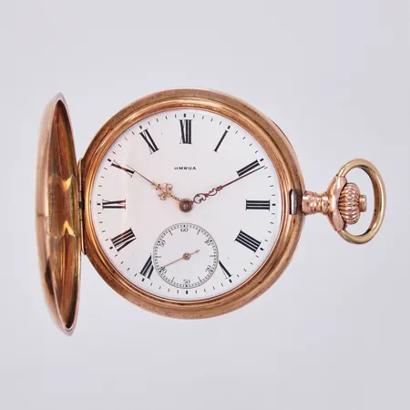 Savonett Omega, 14K, Boettnr: 4487652, Verknr: 3732320, innerboett i metall, bruttovikt: 102,2g.