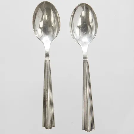 Kaffeskedar, 11,7cm, silver 916. Vikt: 22,6 g