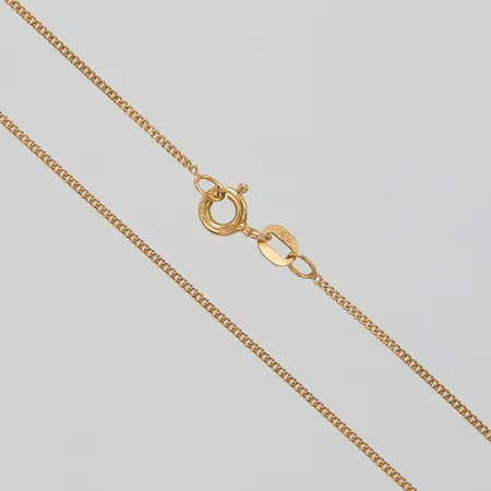 Kedja Pansar, längd 46,5cm, bredd 1mm, Balestra, 18K Vikt: 1,8 g