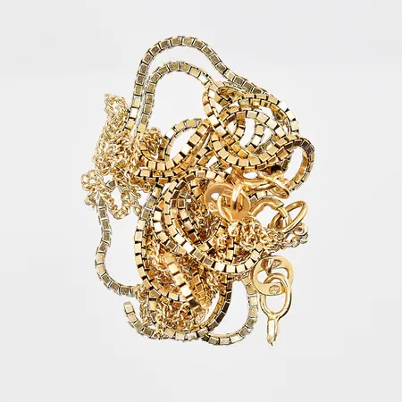 Diverse guld, defekter, trasigt, 18K Vikt: 5,9 g