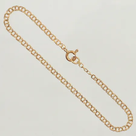 Armband Bismarck, ca 19cm, bredd 2,8mm, 18K Vikt: 2,1 g