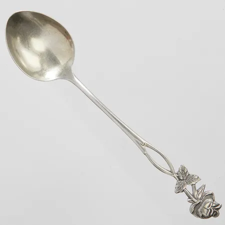 Kaffesked, 11,9cm, gravyr, silver 813. Vikt: 7,5 g