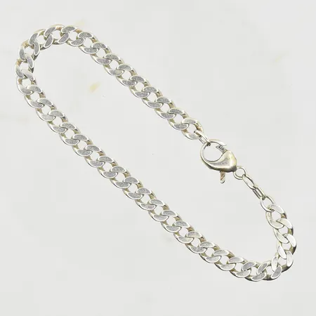 Armband Pansar, längd 21 cm, bredd 5 mm, 925/1000 silver. Vikt: 13,2 g