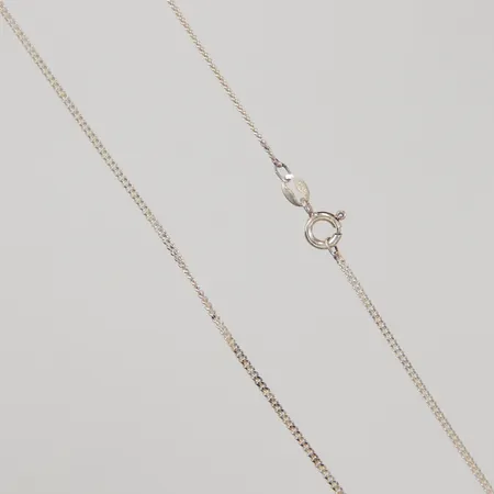 Kedja Pansar, ca 42,5cm, bredd 1,4mm, Silver 925/1000 Vikt: 2,3 g