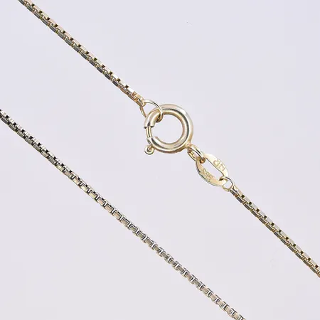 Kedja Venezia, längd 39 cm, bredd 1 mm, 14K. Vikt: 2,4 g