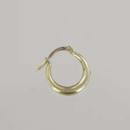 Singel örhänge, höjd 1,5 cm,14K  Vikt: 0,6 g