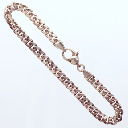 Armband Pansar, silver 925/1000, längd 20,5cm, bredd 5,1mm Vikt: 12 g