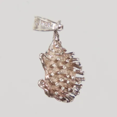 Hänge, igelkott, längd inklusive ögla 21mm, bredd 10,1mm, en tagg av, 925/1000 silver, Vikt: 1,6 g