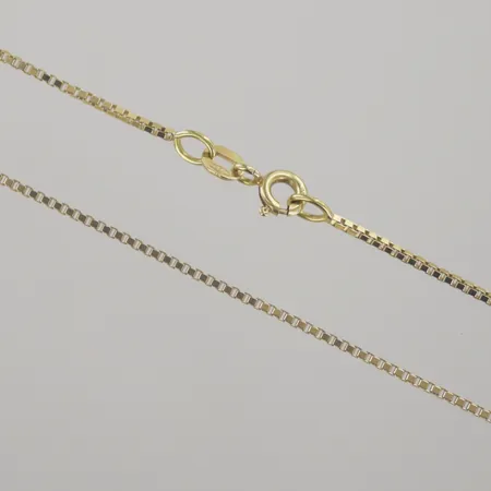 Halskedja venezia, längd 42 cm, 18K  Vikt: 3,8 g