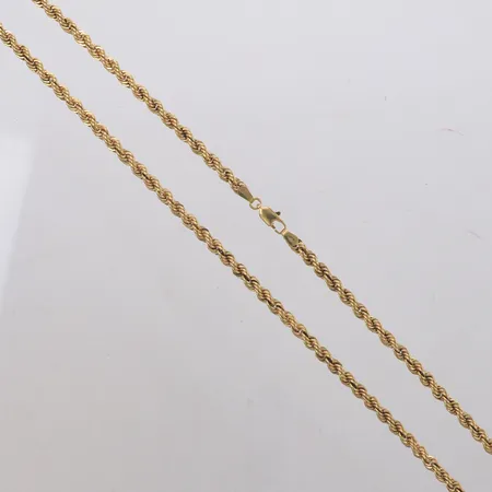 Kedja Cordell, längd 71cm, bredd 4mm, ihålig, UnoAerre, 18K  Vikt: 17,9 g