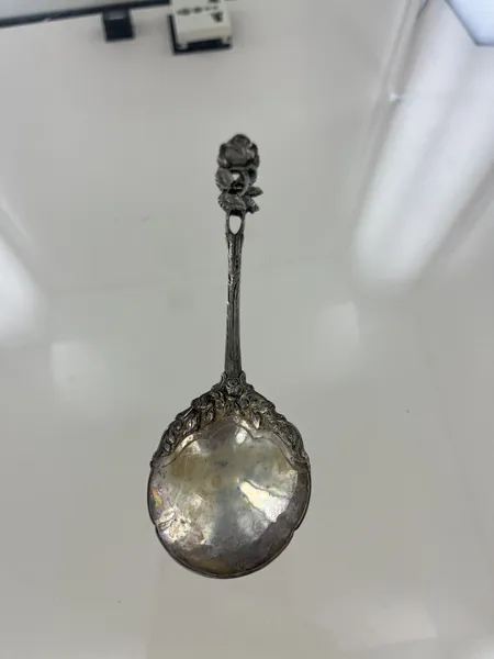 Sked ros, längd 15,5 cm, silver Imp Vikt: 30,2 g