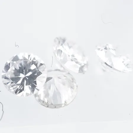 4st Lösa Diamanter, 0,25ct, W-Cr/VS-Si