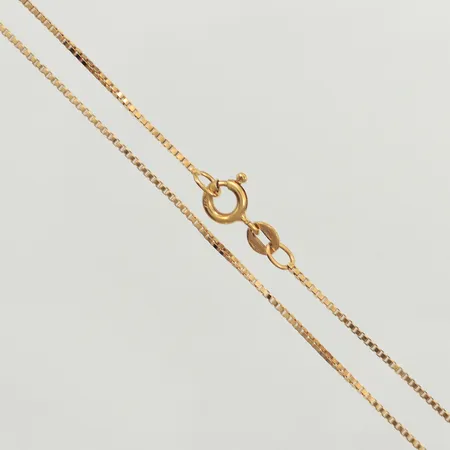 Kedja Venezia ca 50cm, bredd 1mm, Italien, 18K Vikt: 4,2 g